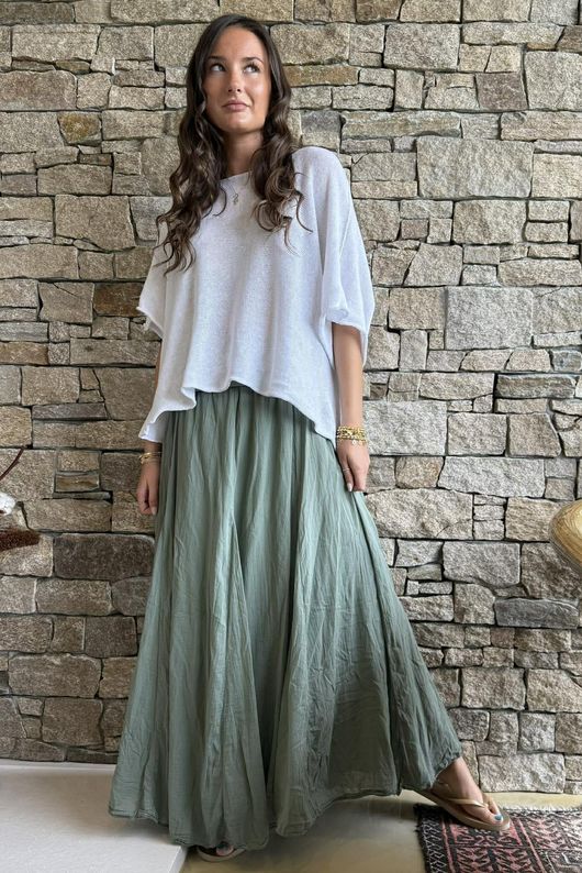 Songbird Bandeau Skirt Dress Khaki 